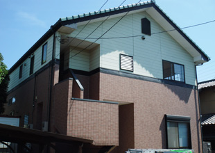 外装工事before