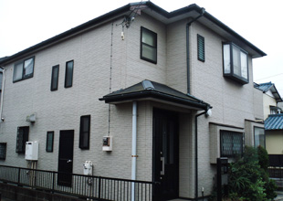 外装工事before