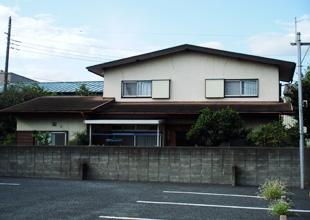 外装工事before